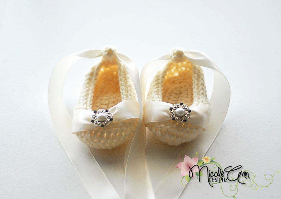 Baby Girl Ballerina Slippers on Luulla